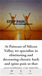 Mobile Screenshot of paincareofsiliconvalley.com